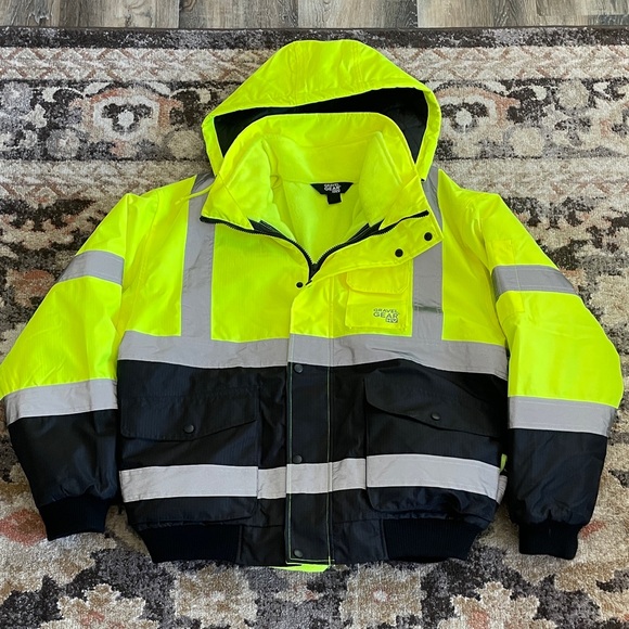Gravel Gear HV Neon Yellow and Black 3 in 1, size XL - Picture 1 of 5